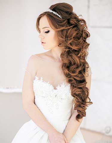 Most Wanted wedding hairstyles for long hair