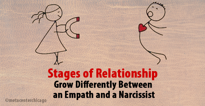 An empath and a narcissist