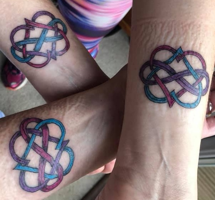 Infinity heart tattoos