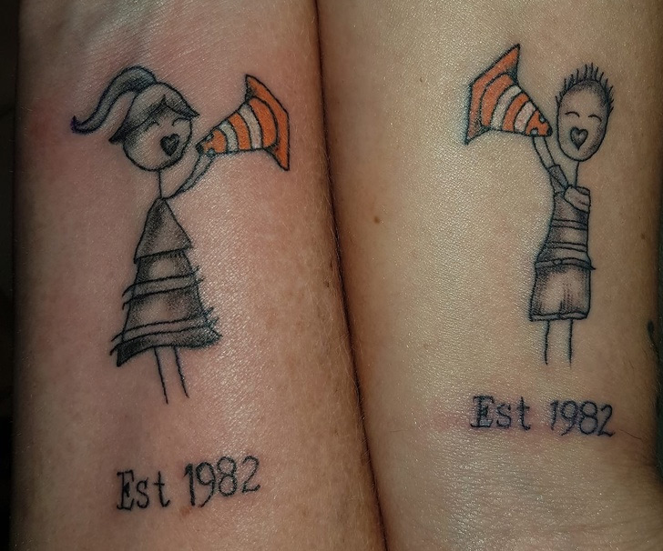 Longest friendship celebration tattoo