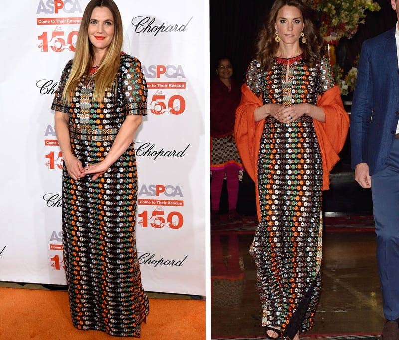 Drew Barrymore and Kate Middleton
