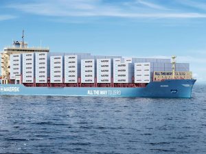 Maersk has Launched First Green Methanol-Powered Containership
